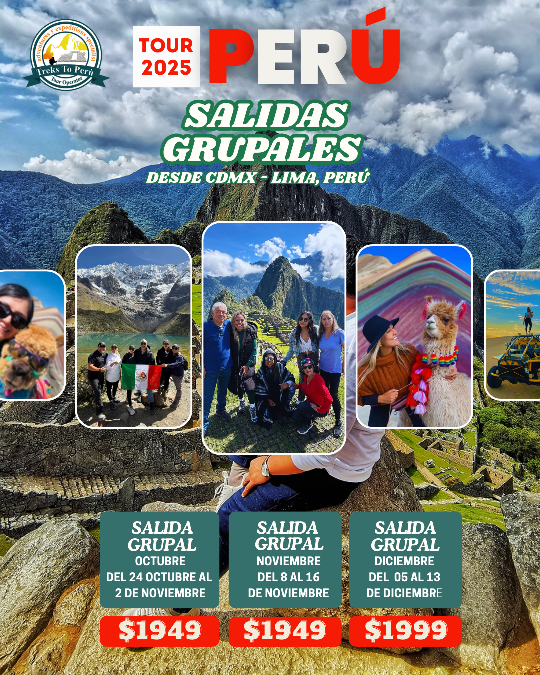 Tour Desde Mexico a Peru En 9 Días